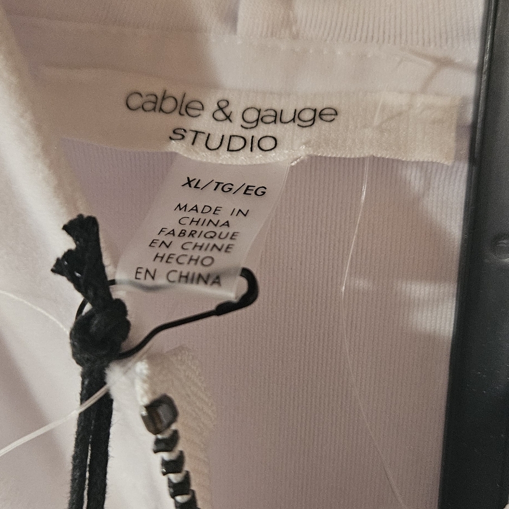 NWT Cable&gauge Set White XL - Picture 4 of 6